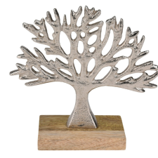  Életfa alu mangó fa talppal M16cm dekorációs kellék