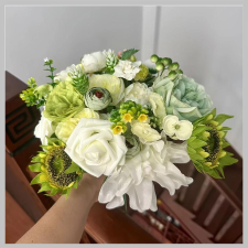  Élethű Esküvői művirágcsokor MP183484 dekoráció