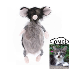  Élethű plüss játék kutyáknak-Szuper Patkány játék kutyáknak