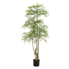  Élethű ruscus műfa 180 cm – természetes hatású törzzsel, cserépben dekoráció