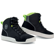 Eleveit Force Airtech motoros cipő fekete-fluo sárga motoros csizma