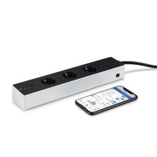 Elgato Eve Energy Strip Okos konnektor szürke-fekete (10EAZ8301) (10EAZ8301) okos kiegészítő