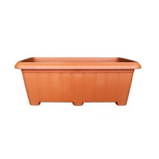 Elif Plastic Virágláda Antik 80cm 39x85x31cm Szín: Terrakotta kerti tárolás