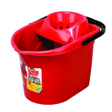 Elif Plastik Felmosóvödör csavaróval 13L Piros takarító és háztartási eszköz