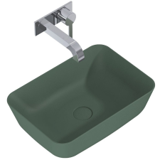 Elita Reni mosdótál 45.5x32.5 cm négyszögletes zöld 146028 fürdőkellék