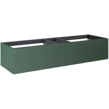 Elita Soho Slim szekrény 160x45.3x31.8 cm Függesztett, mosdó alatti zöld 169487 fürdőszoba bútor