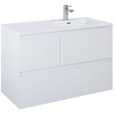 Elita Split szekrény 100x45.8x63.5 cm Függesztett, mosdó alatti fehér 169092 fürdőszoba bútor