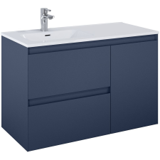 Elita Split szekrény 100x45.8x63.5 cm Függesztett, mosdó alatti kék 169004 fürdőszoba bútor