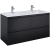 Elita Split szekrény 120x45.8x63.5 cm Függesztett, mosdó alatti fekete 168183