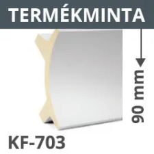 Elite Decor Termékminta: Poliuretán rejtett világítás díszléc (KF-703) ütésálló tapéta, díszléc és más dekoráció