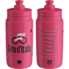 Elite Fly Giro D'Italia 25´ 550 ml, rózsaszín kulacs, kulacstartó