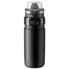 Elite FLY MTB TEX Kulacs, 750 ml, fekete kulacs, kulacstartó