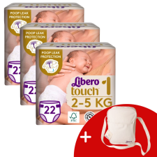 Elite Libero Touch Nadrágpelenka 2-5kg Newborn 1 (66db) + Ajándék Libero táska pelenka