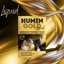 Elite Pet HUMIN GOLD Liquid 50ml fecskendővel azonnal hat, 100%-ban felszívódik vitamin, táplálékkiegészítő kutyáknak