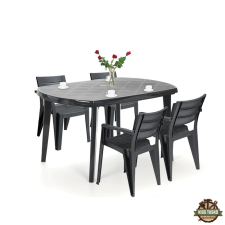  Eljulie 4+1 kerti bútor garnitúra szett kerti bútor