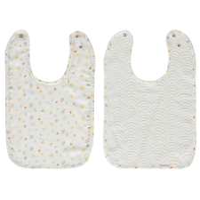 Elõke 2 db Bébé-Jou Bohemian Garden előke