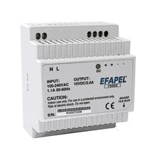 ELKO EP Hungary Efapel 75052 Tápegység, DIN sínre szerelhető villanyszerelés