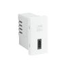 ELKO EP Hungary ELKOEP 45387_SBM USB-C töltő, matt fehér - 1 modul
