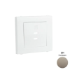 ELKO EP Hungary ELKOEP 50675_TCH dupla töltő aljzat fedél (2x USB-C), pezsgő