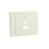 ELKO EP Hungary ELKOEP 70674_TMF dupla töltő aljzat fedél (USB-A + USB-C), elefántcsont