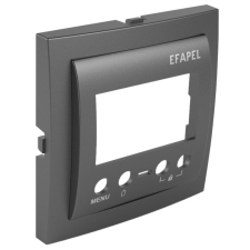 ELKO EP s.r.o 90748_TIS Termosztát fedlap, szürke, Elko Ep villanyszerelés