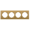 ELKO EP s.r.o 90940_TUU ANIMATO Négyes keret, arany/arany, Elko Ep