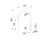 ELLECI - Csaptelep Athena Plus G43 Tortora