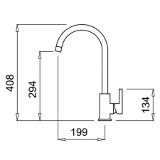 ELLECI - Csaptelep CADDY (C01) G68 bianco csaptelep