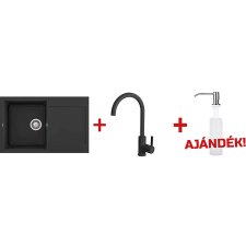 ELLECI EASY3SZETT, mosogatótálca+csaptelep+ mosogatószer-adagoló mosogatótálca