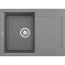 ELLECI Easy 135 M73 Titanium Gránit mosogatótálca (LMY13573)Munkalapra szerelhető (LMY13573) mosogatótálca