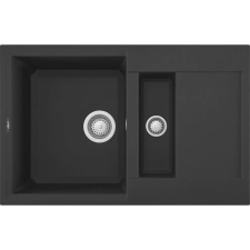 ELLECI Easy 325 G40 Nero Gránit mosogatótálca (LGY32540)Munkalapra szerelhető (LGY32540) mosogatótálca