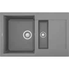 ELLECI Easy 325 M73 Titanium Gránit mosogatótálca (LMY32573)Munkalapra szerelhető mosogatótálca