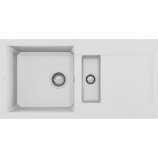ELLECI Easy 425 G68 Bianco Gránit mosogatótálca (LGY42568)Munkalapra szerelhető (LGY42568) mosogatótálca