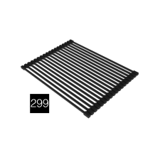 ELLECI - Edényszárító Rollmat 500 matt fekete csaptelep
