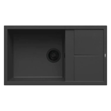  ELLECI LGU41040BKM - Mosogatótálca Unico 410 G40 Nero fekete kiegészítőkkel mosogatótálca