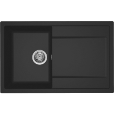 ELLECI LIFE 300 G40, 790x500 mm, medence mélység 180mm,tartozék:Helytakarékos szifon, szűrőkosár mosogatótálca