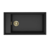  ELLECI LKD36086GLD - Mosogatótálca Dialogo 360 Workstation K86 Black arany tartozékokkal