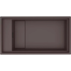  ELLECI LKD36087 - Mosogatótálca Dialogo 360 Workstation K87 Cocoa inox tartozékokkal