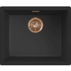  ELLECI LKZ10586BRZ - Mosogatótálca Zen 105 K86 Black bronz tartozékokkal