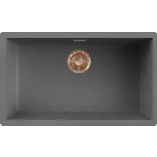  ELLECI LKZ13099F01BRZ - Mosogatótálca Zen-F 130 K99 Concrete bronz tartozékokkal mosogatótálca