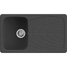 ELLECI Master 400 G59 Antracite Gránit mosogatótálca (LGM40059)Munkalapra szerelhető (LGM40059) mosogatótálca