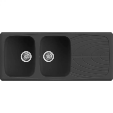 ELLECI Master 500 G40 Nero Gránit mosogatótálca (LGM50040)Munkalapra szerelhető (LGM50040) mosogatótálca