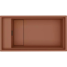 ELLECI - Mosogatótálca Dialogo 360 Workstation Keratek K83 Clay bronz tartozékokkal mosogatótálca