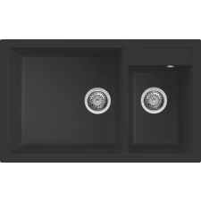 ELLECI - Mosogatótálca Quadra 440 G40 nero mosogatótálca