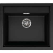 ELLECI - Mosogatótálca Sintesi 105 K86 Black inox tartozékokkal mosogatótálca