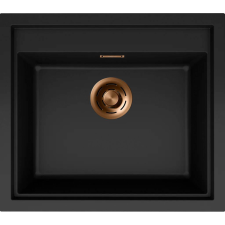 ELLECI - Mosogatótálca Sintesi 105 Keratek K86 Black bronz tartozékokkal mosogatótálca