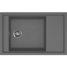 ELLECI - Mosogatótálca Sintesi 305 Keratek K99 Dark Grey inox tartozékokkal mosogatótálca