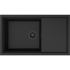 ELLECI - Mosogatótálca Sintesi 410 K86 Black fekete tartozékokkal mosogatótálca