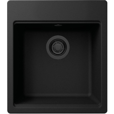 ELLECI - Mosogatótálca Time 102 G40 nero fekete tartozékokkal mosogatótálca