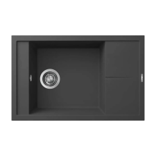 ELLECI - Mosogatótálca Unico 305 78x50 Granitek egymedence + csepptálca G59 Antracit mosogatótálca